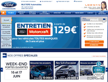 Tablet Screenshot of ford-nantes.com